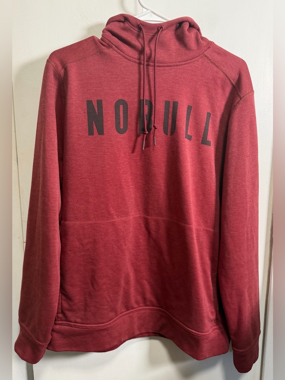 NOBULL Red Pullover Hoodie